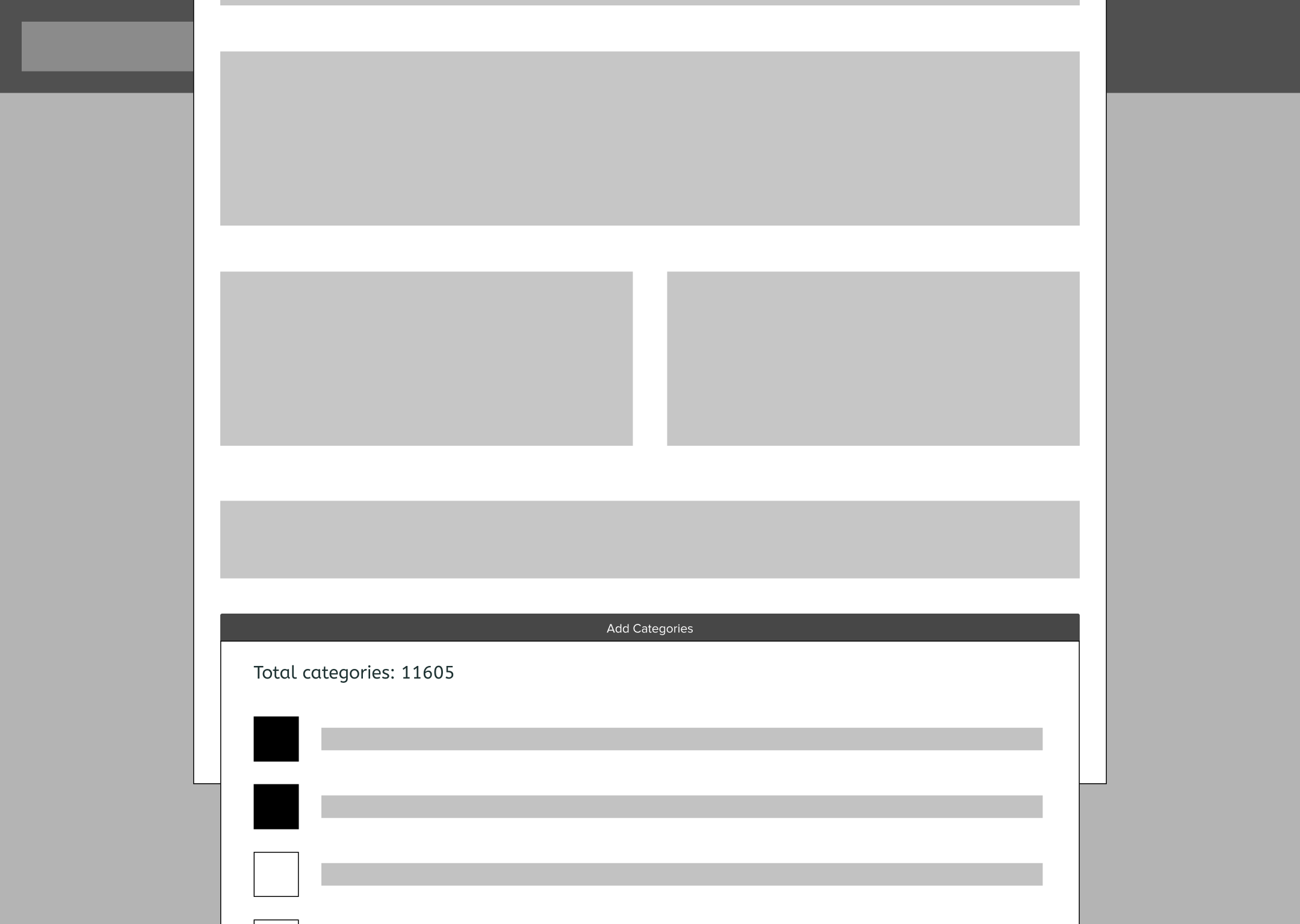 Categories Before